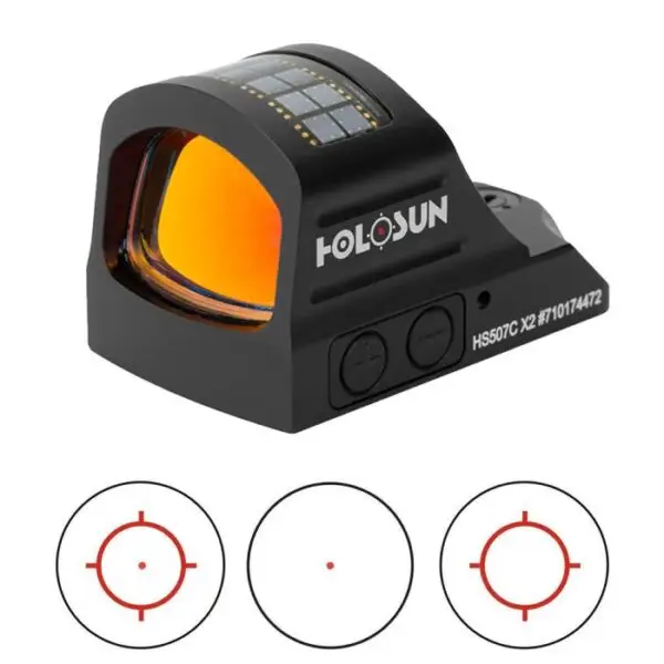 Holosun HS507C X2 Reflex Sight (Red in color)